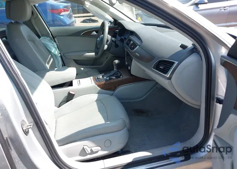 2014 Audi A6 3.0T Premium Plus from USA, damaged, VIN WAUHGAFC2EN054767